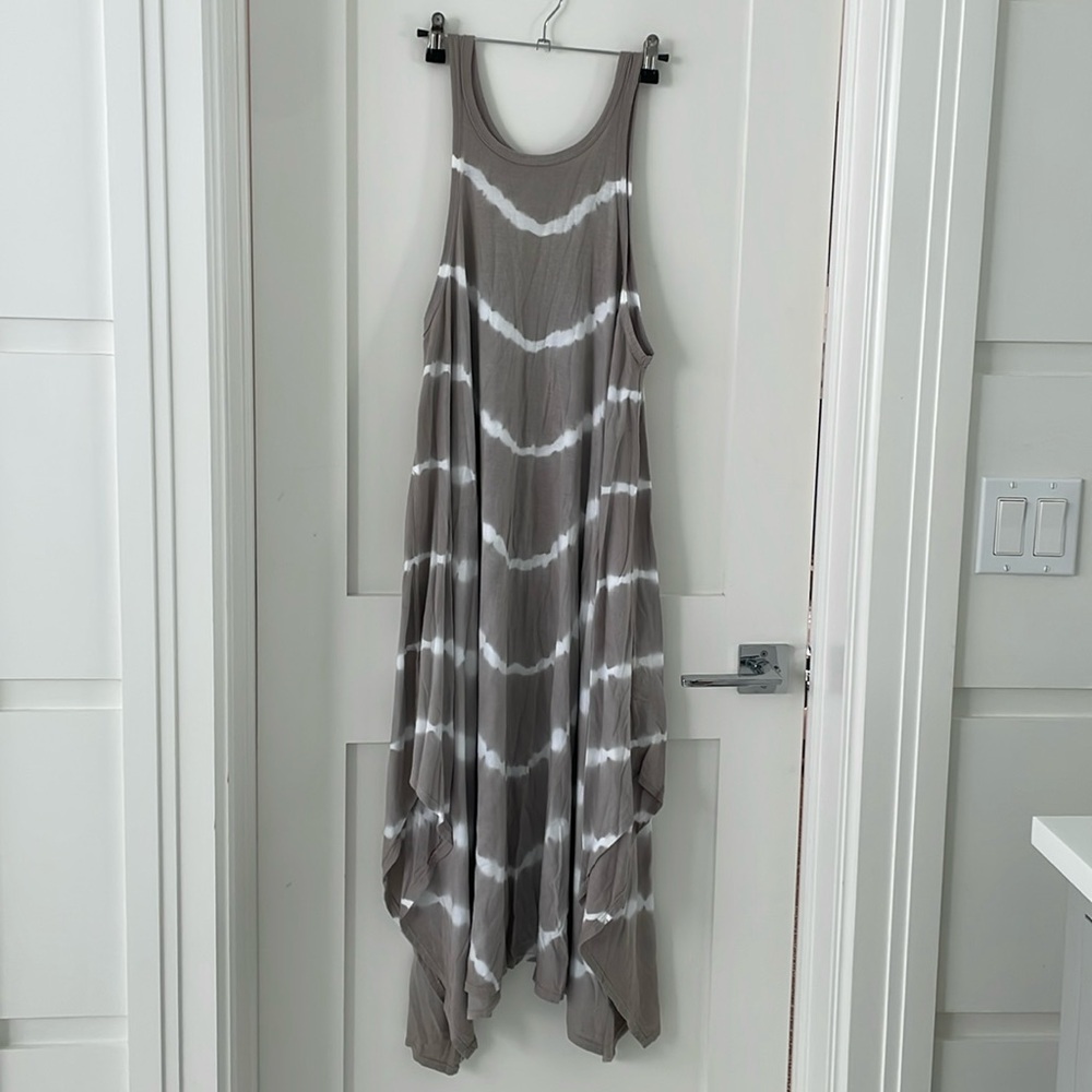 Free people tie dye midi